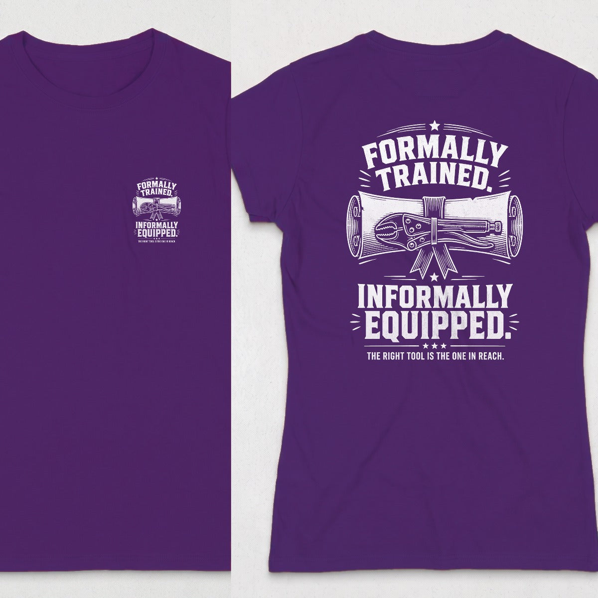 Purple | Front & Back