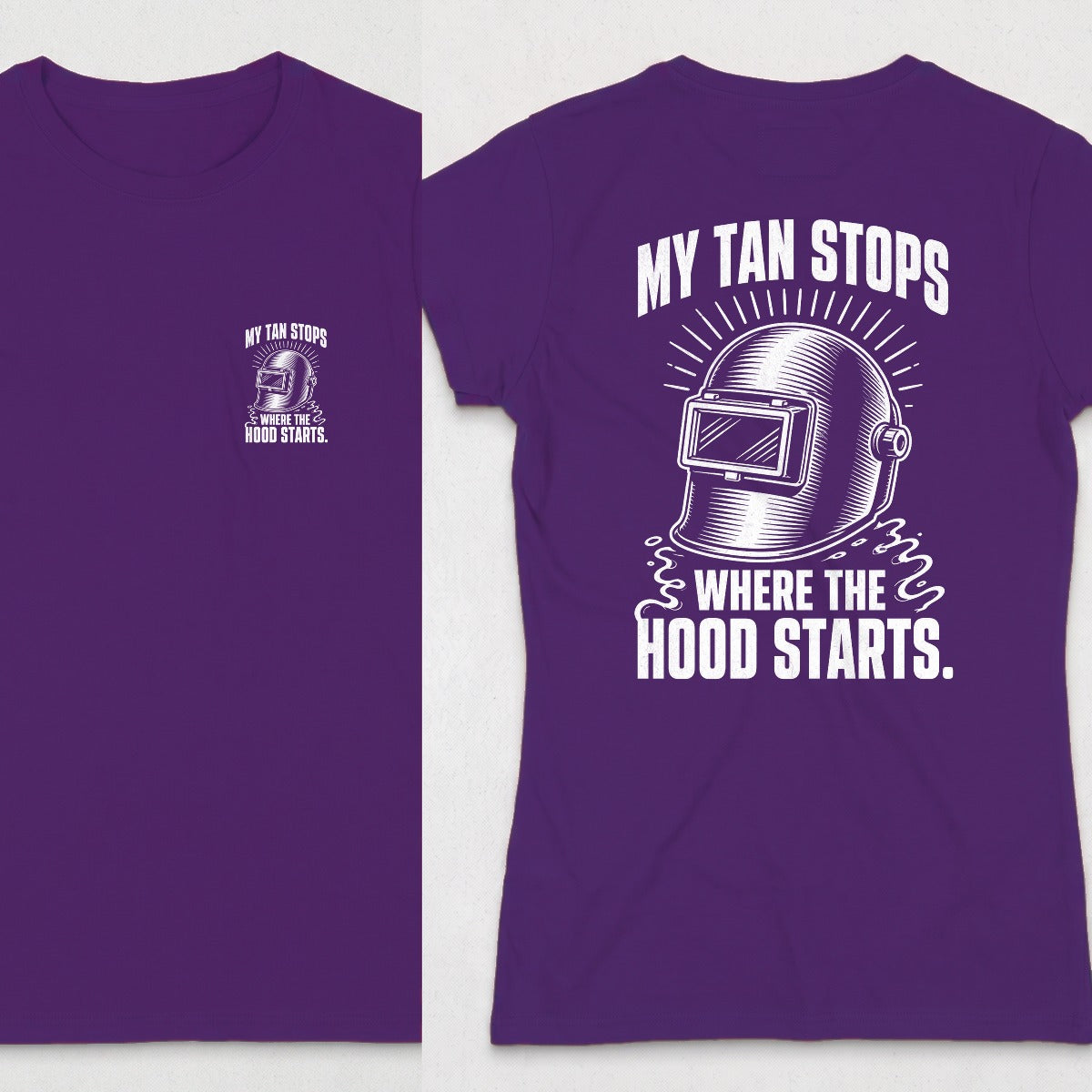 Purple | Front & Back