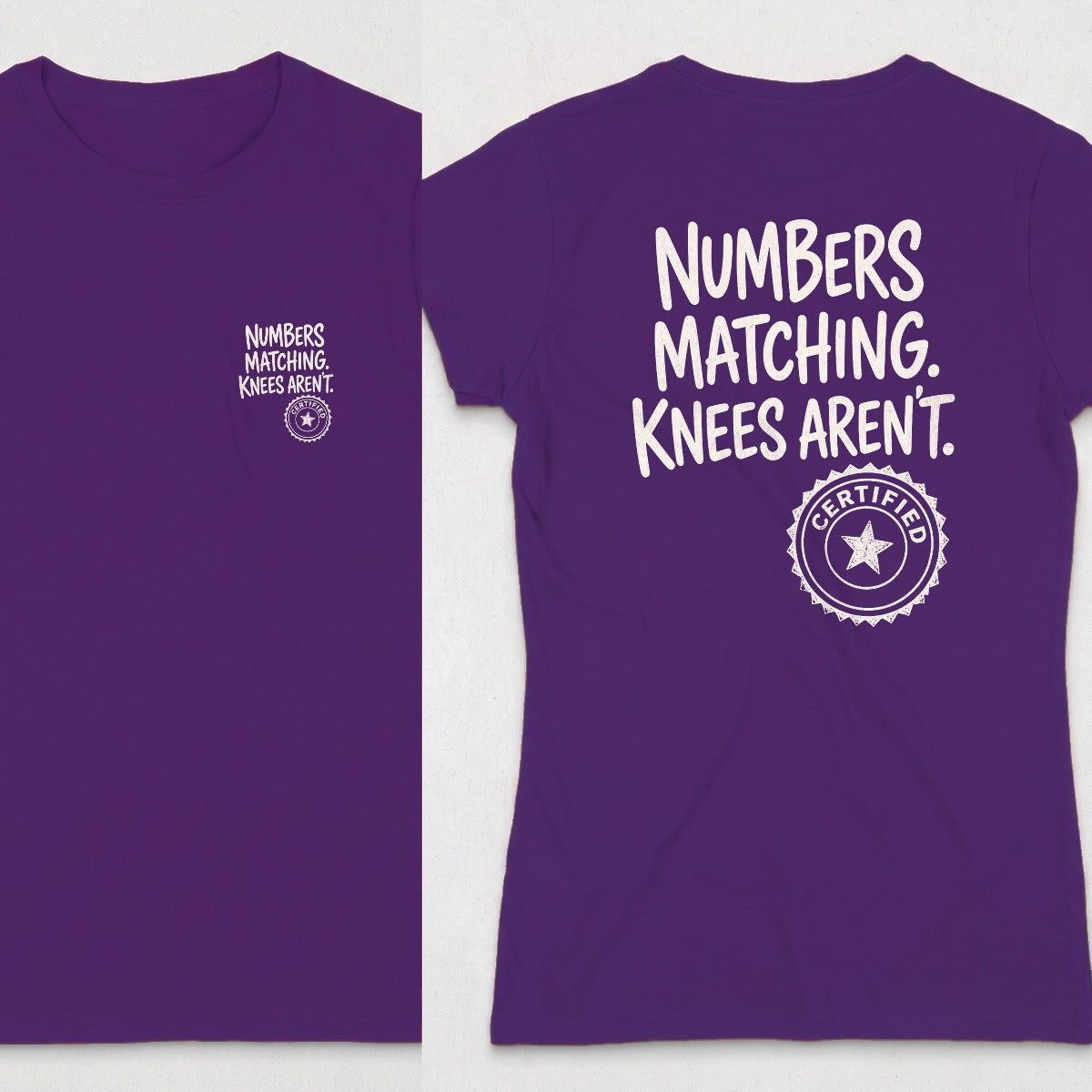 Purple | Front & Back
