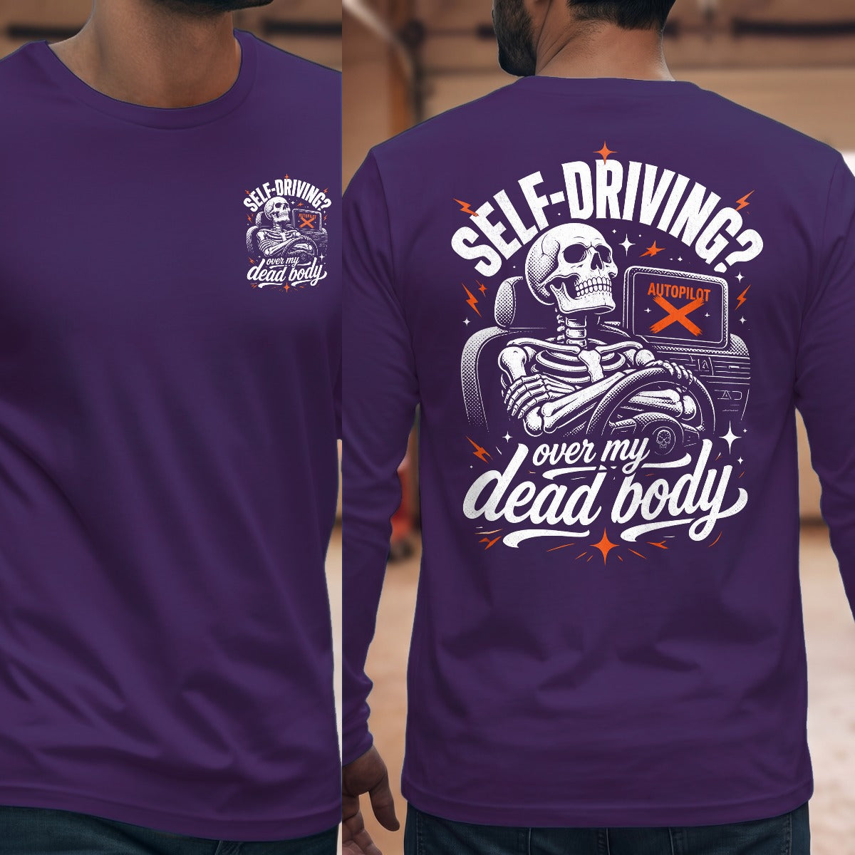Purple | Front & Back