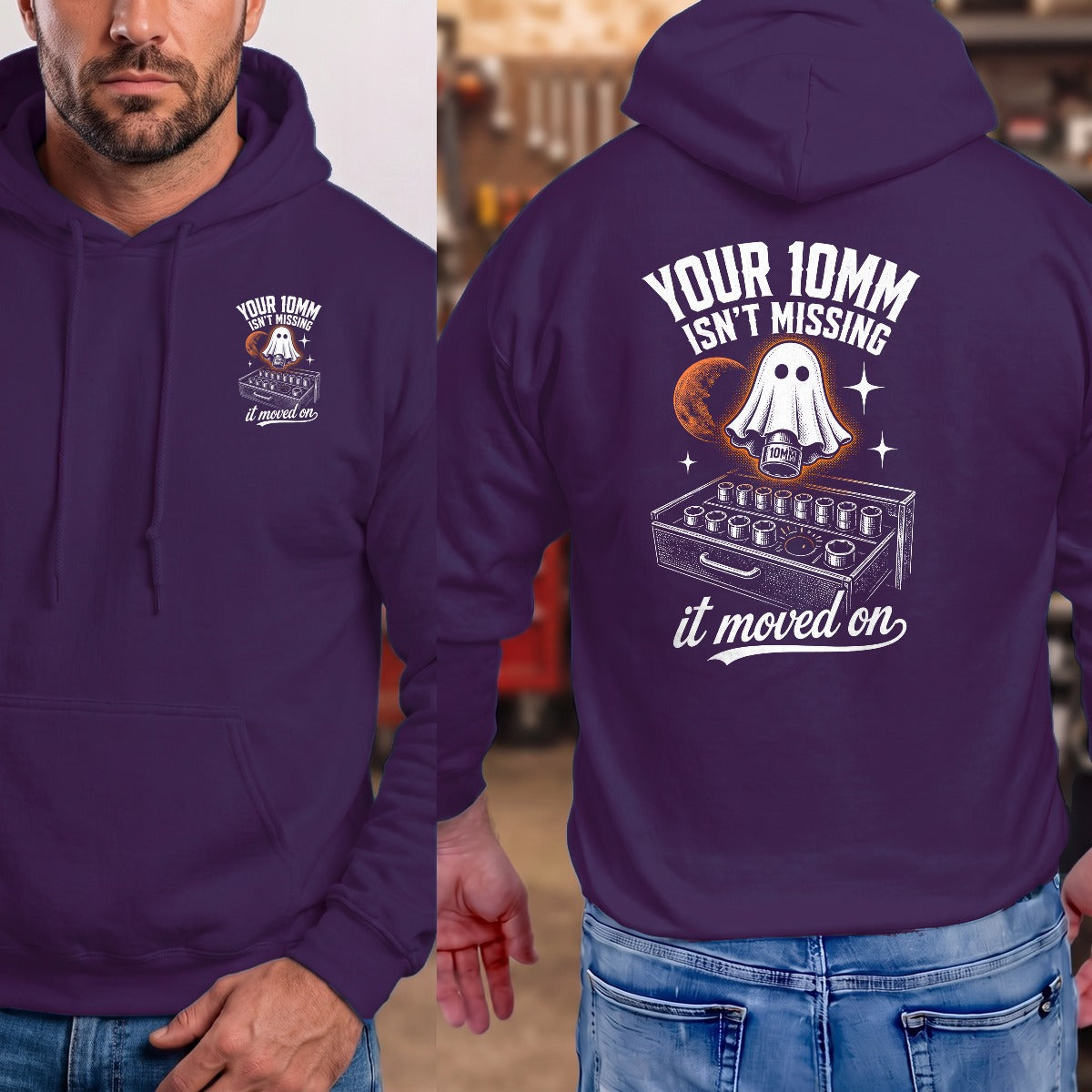 Purple | Front & Back