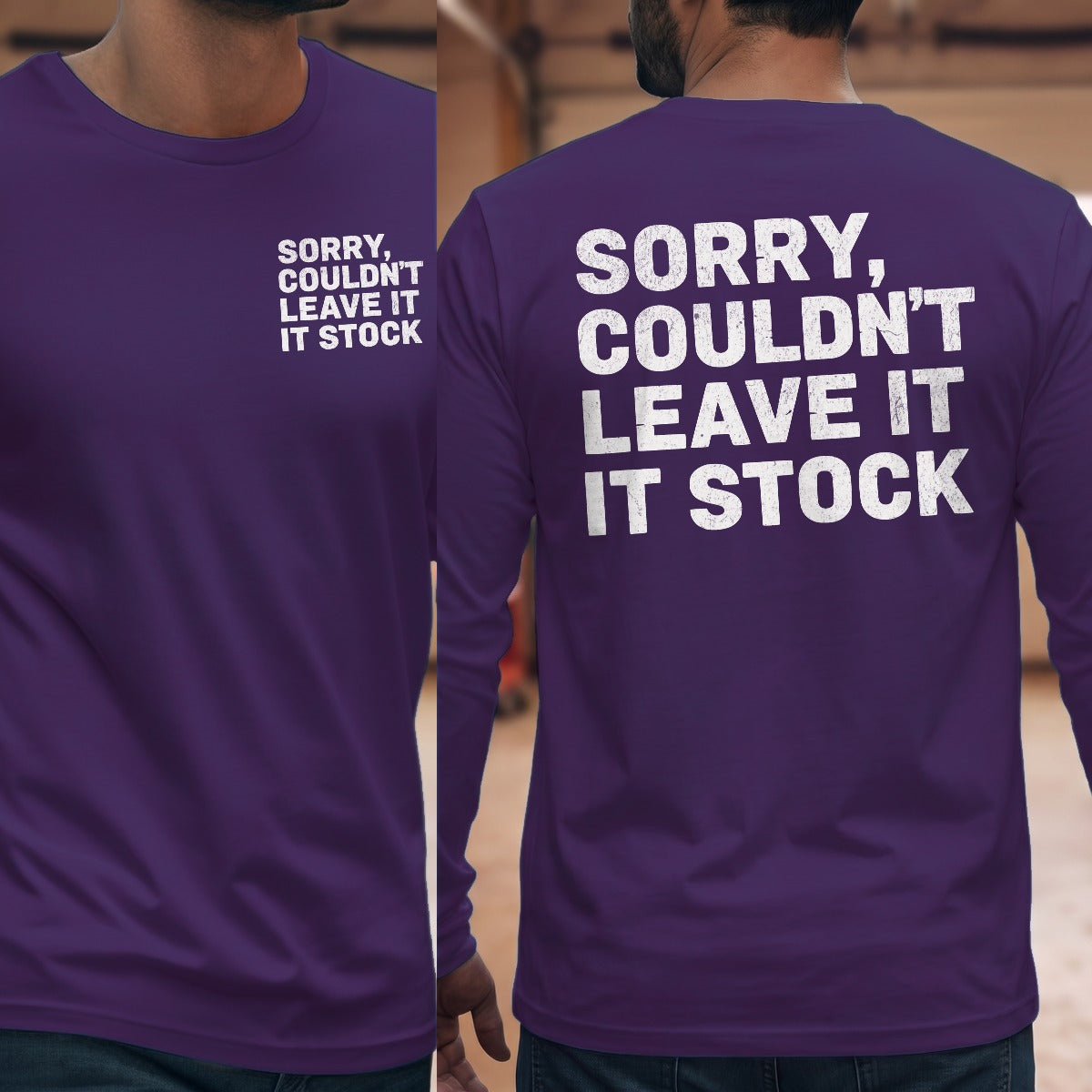 Purple | Front & Back