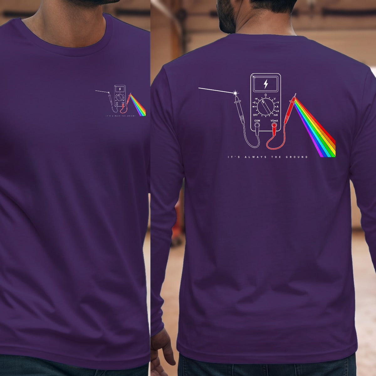 Purple | Front & Back