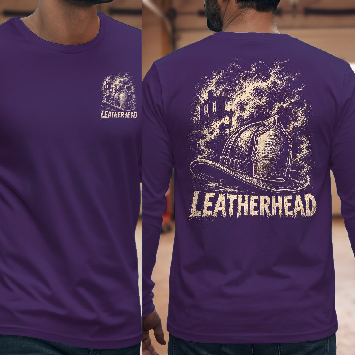 Purple | Front & Back