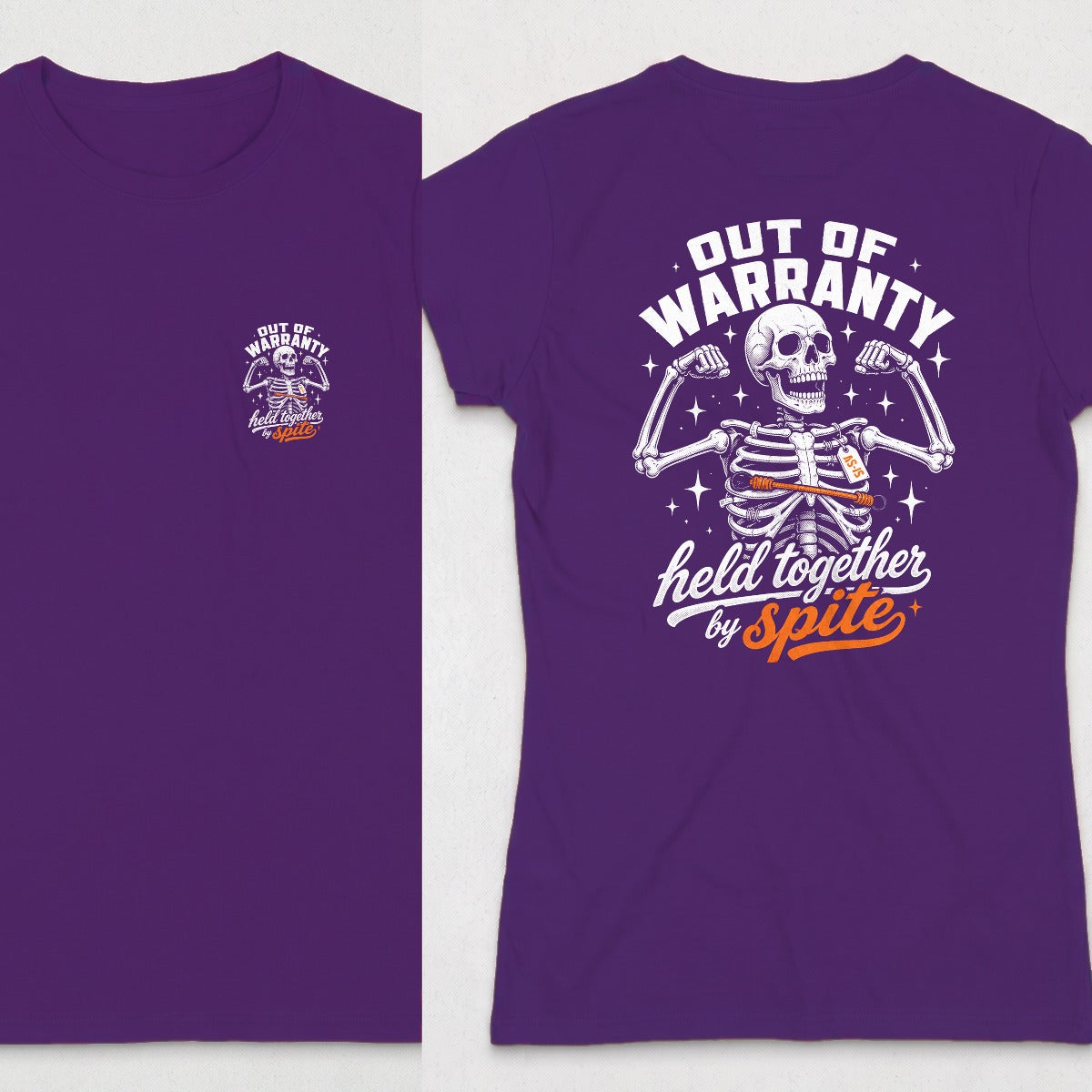 Purple | Front & Back