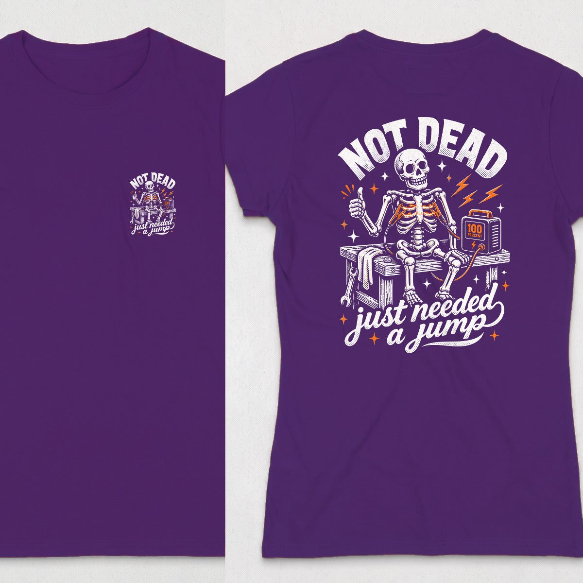 Purple | Front & Back