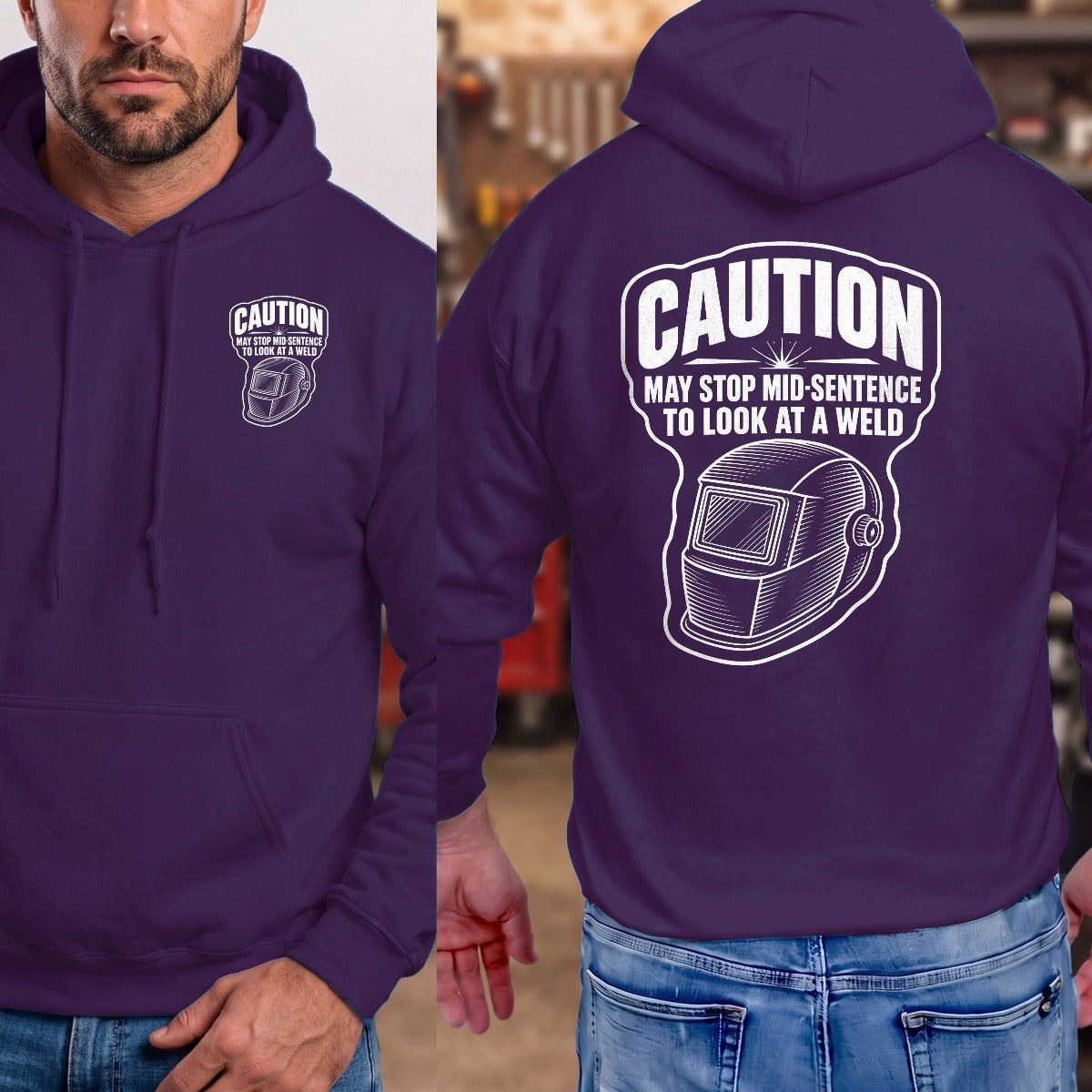 Purple | Front & Back