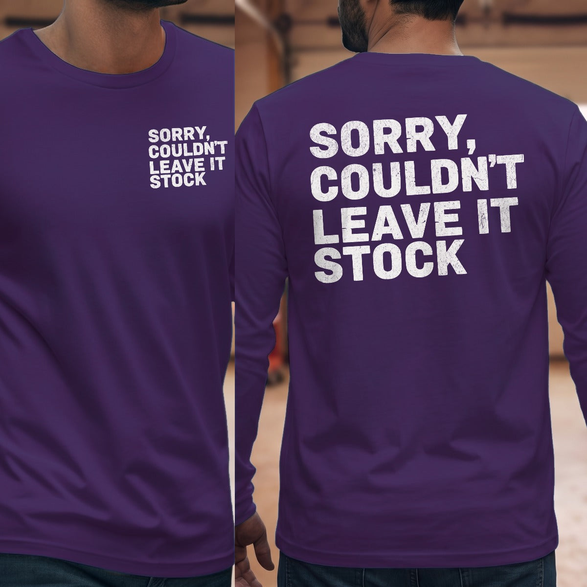 Purple | Front & Back