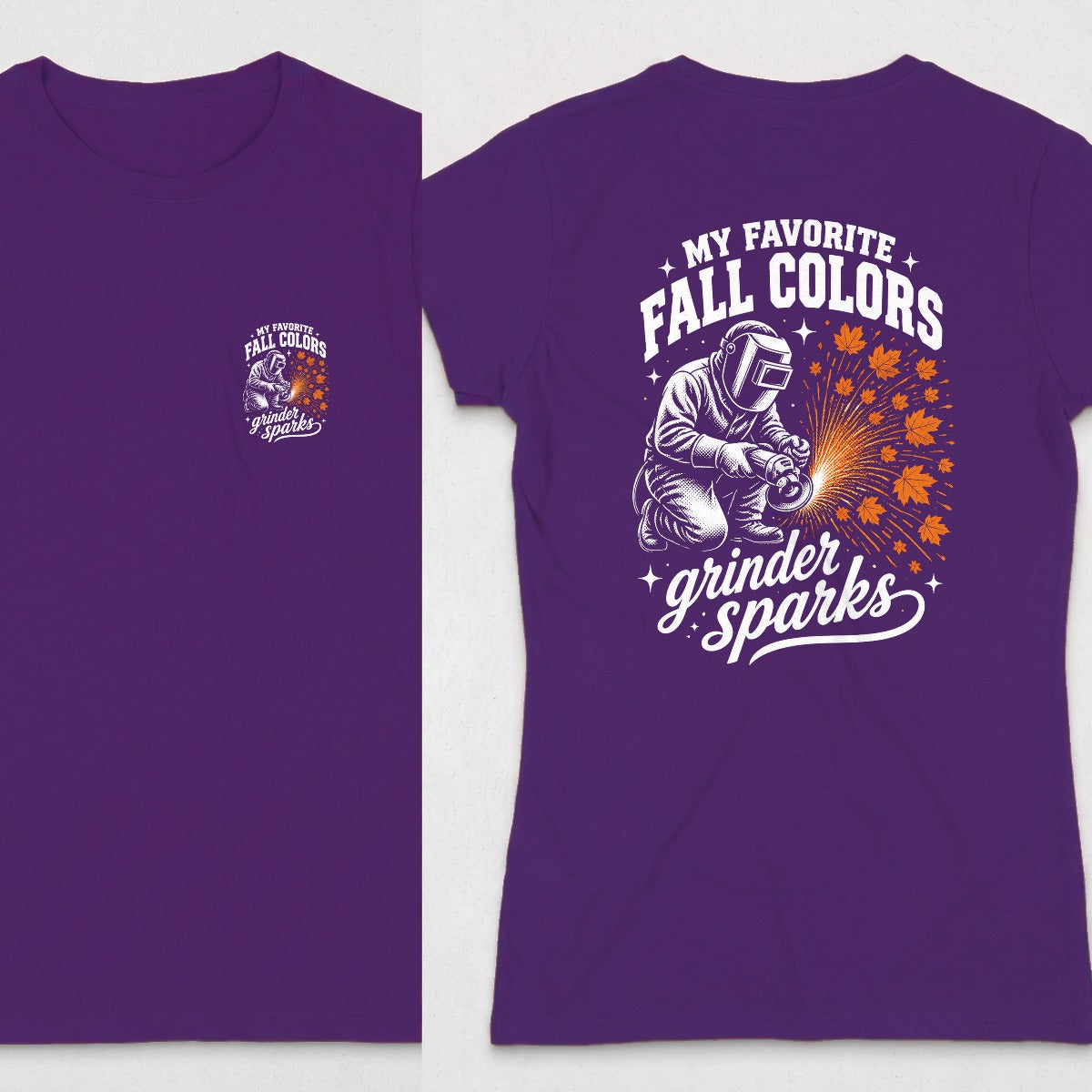 Purple | Front & Back