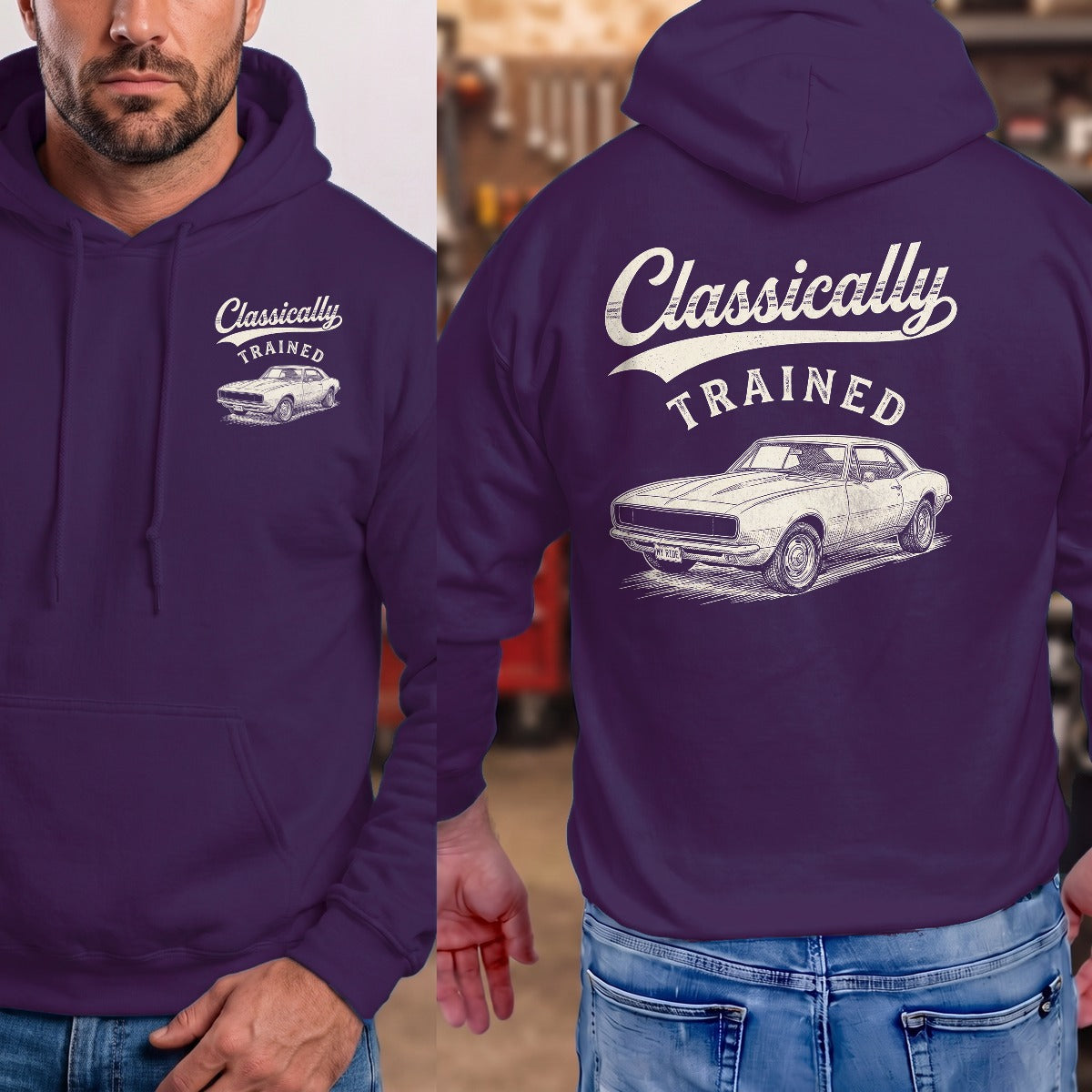 Purple | Front & Back