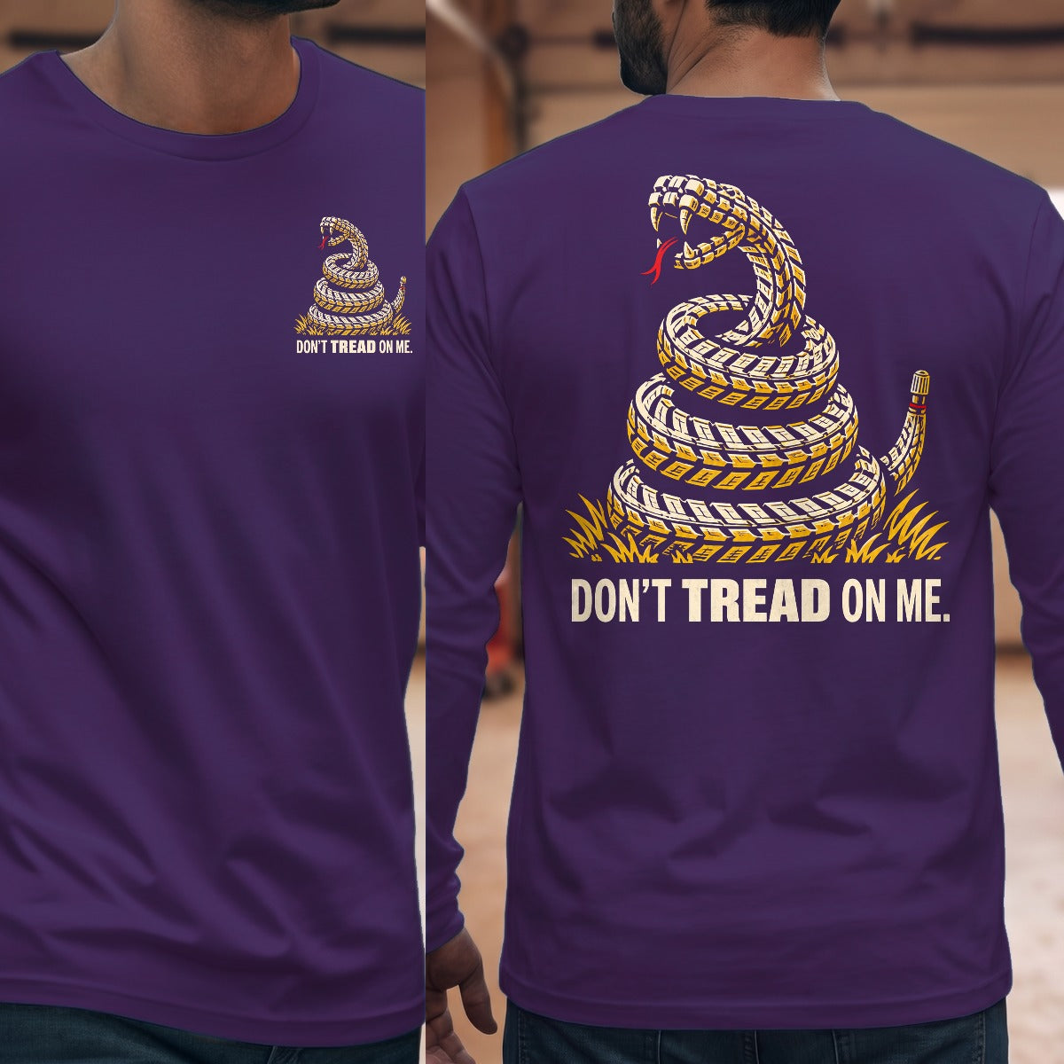 Purple | Front & Back