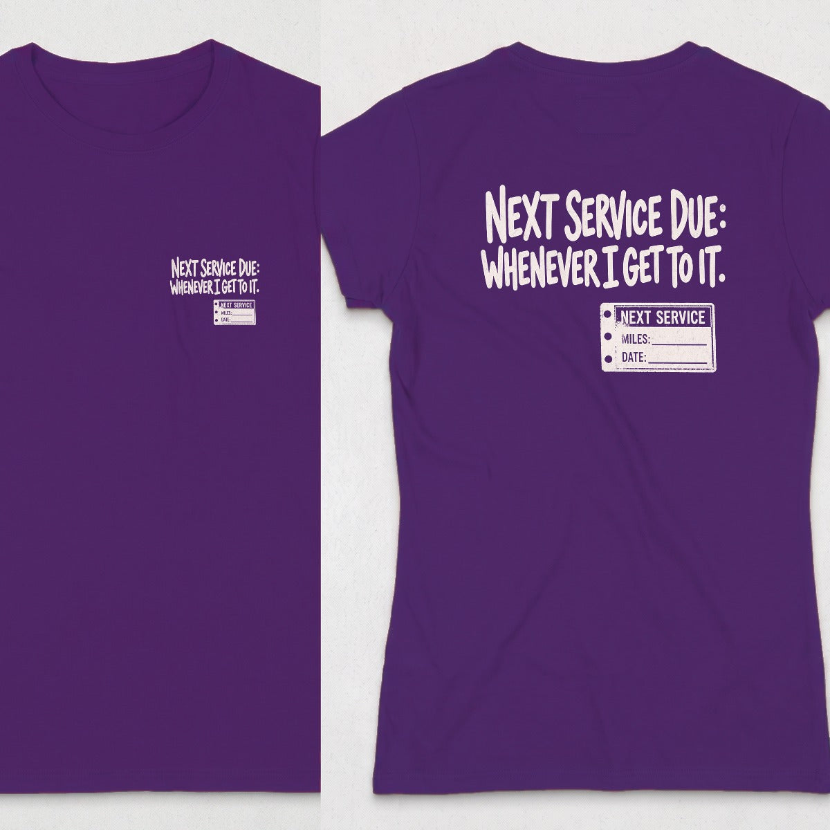 Purple | Front & Back