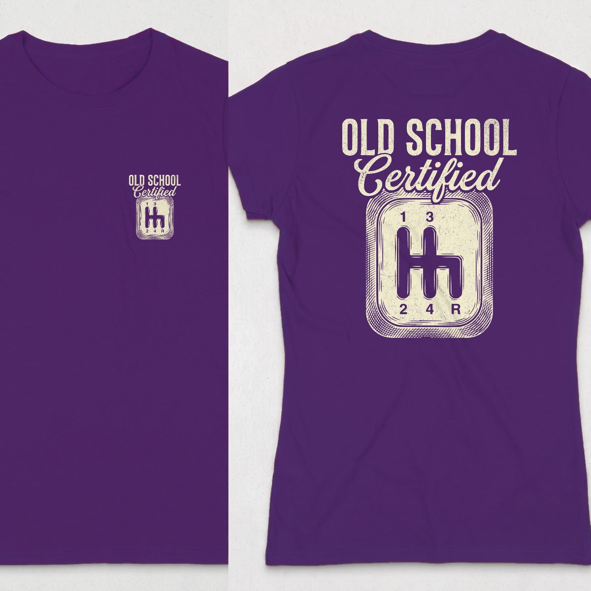 Purple | Front & Back