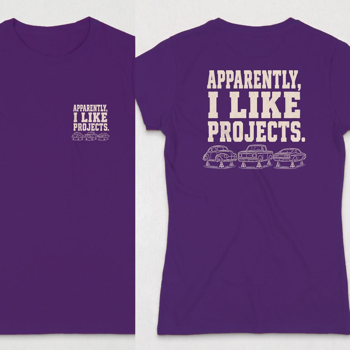 Purple | Front & Back