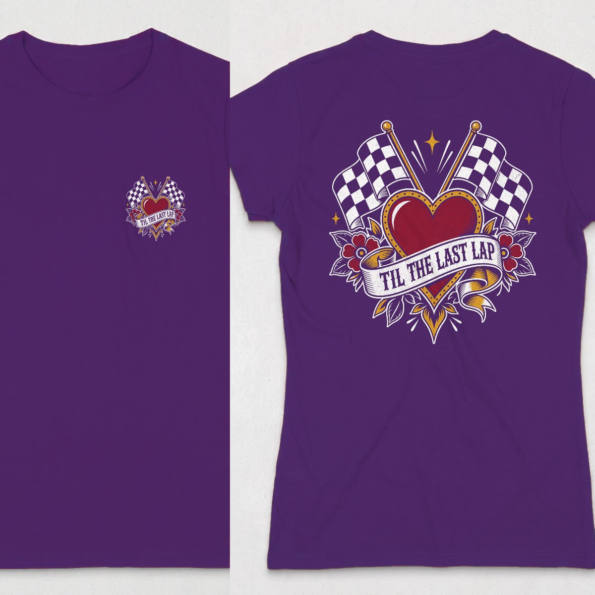 Purple | Front & Back