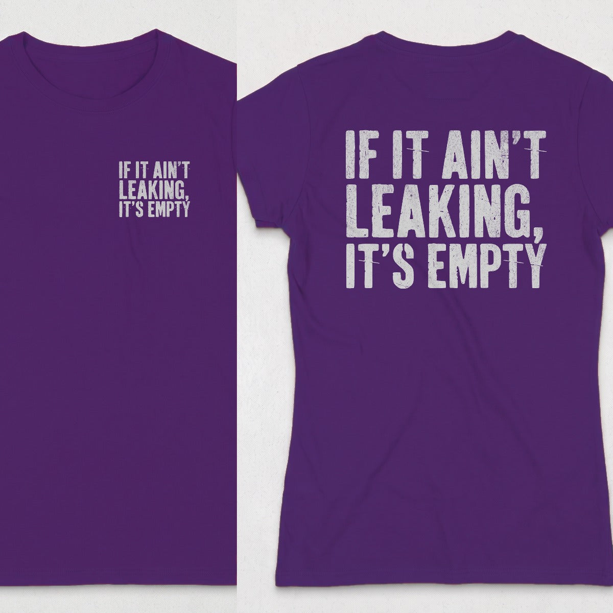 Purple | Left Chest + Back