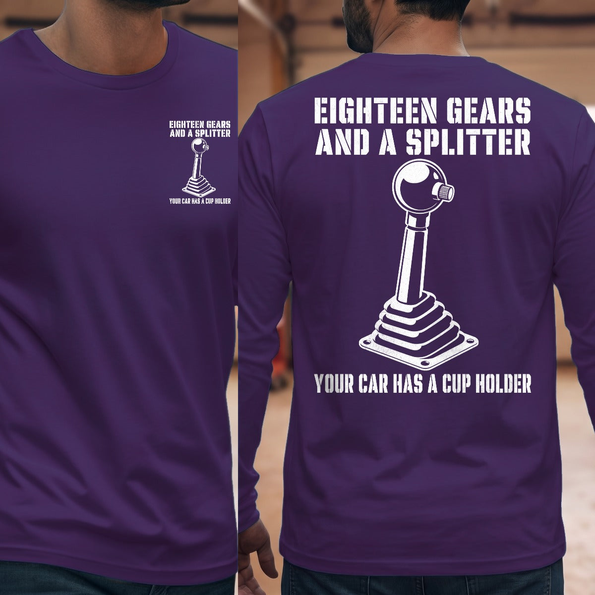 Purple | Front & Back