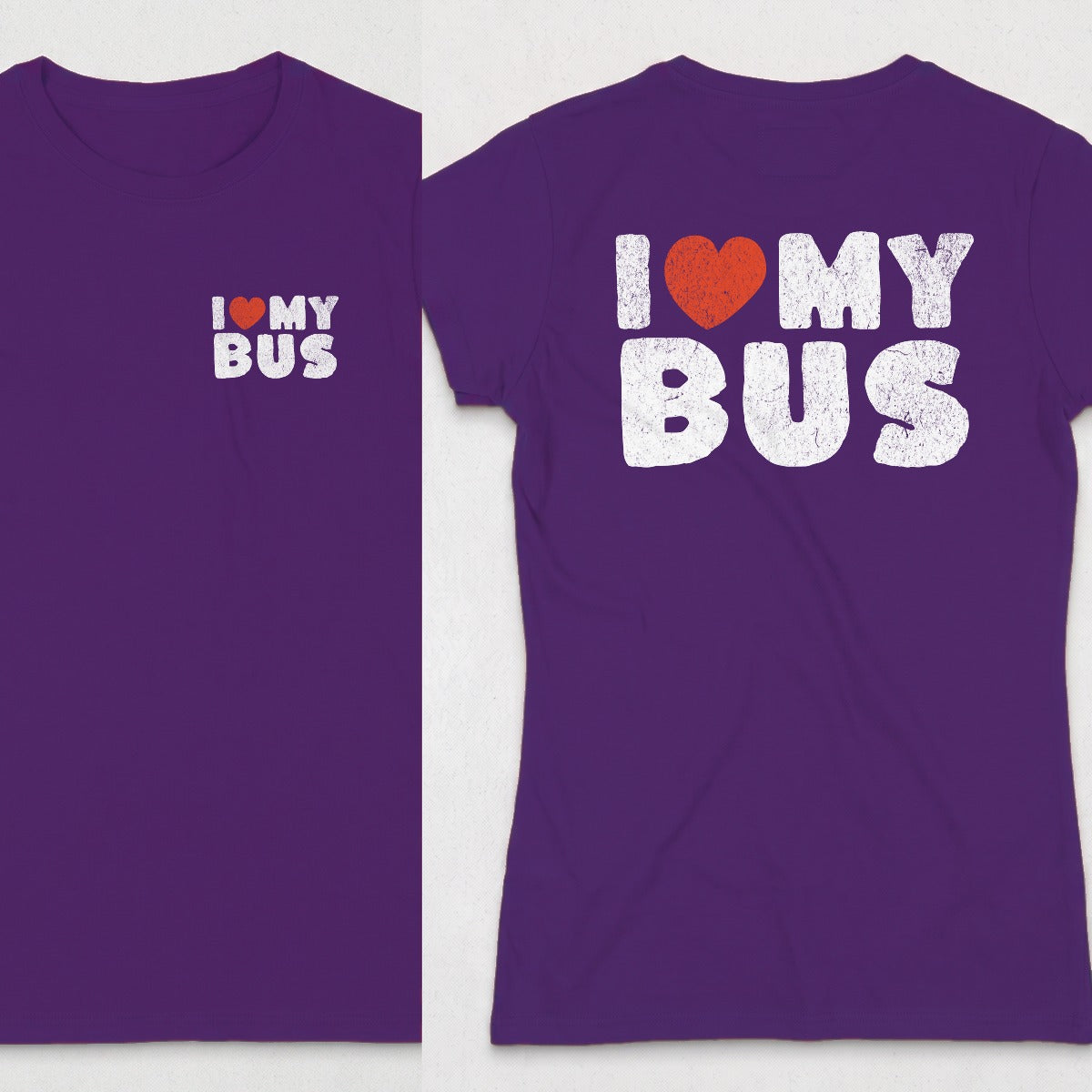 Purple | Left Chest + Back