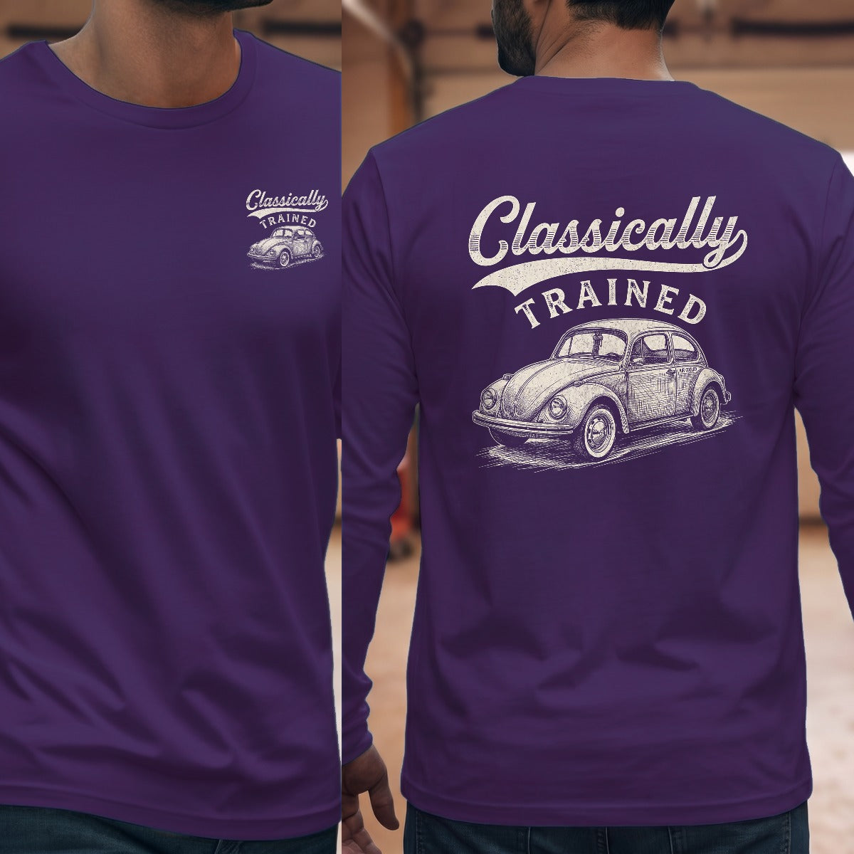 Purple | Front & Back