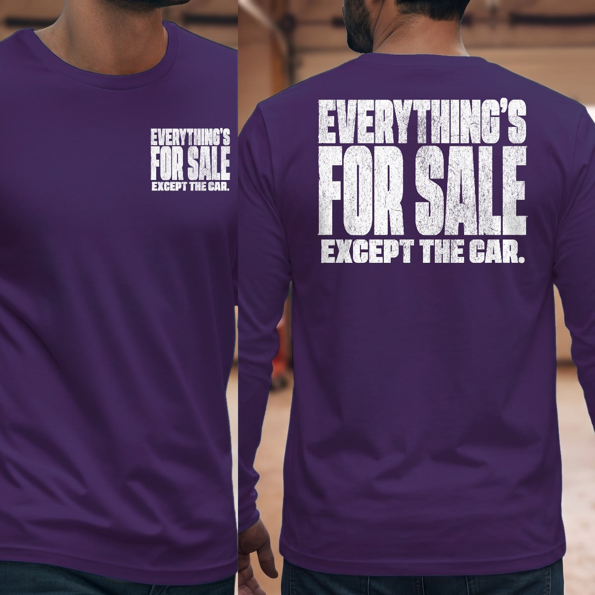 Purple | Front & Back
