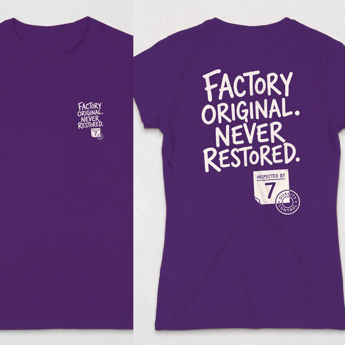 Purple | Front & Back