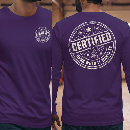 Purple | Front & Back
