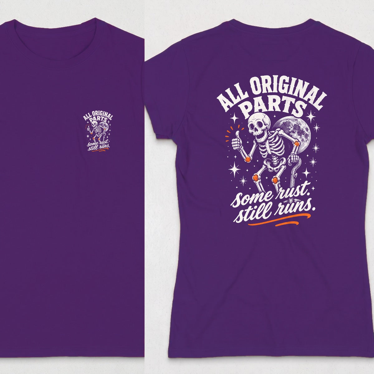 Purple | Front & Back