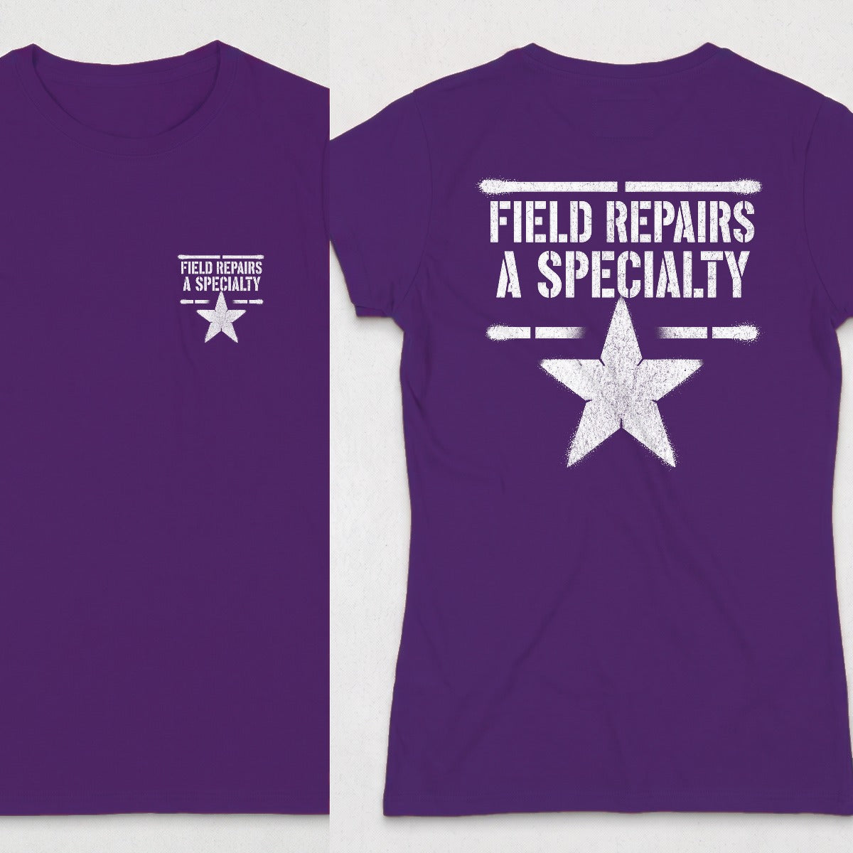 Purple | Front & Back