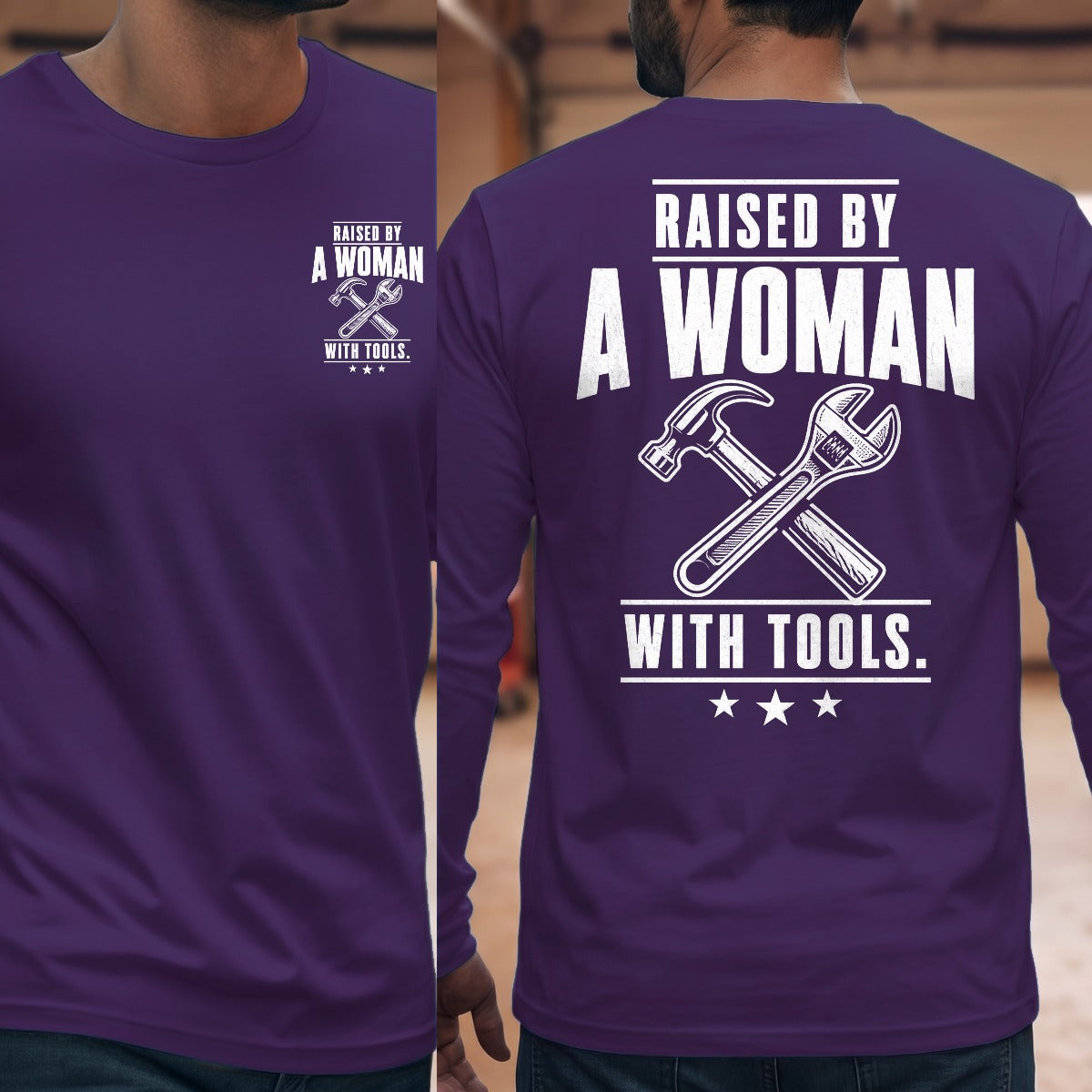 Purple | Front & Back
