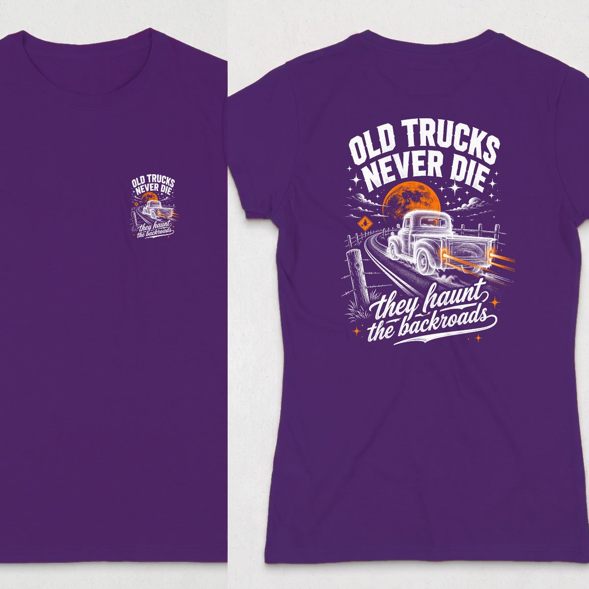 Purple | Front & Back