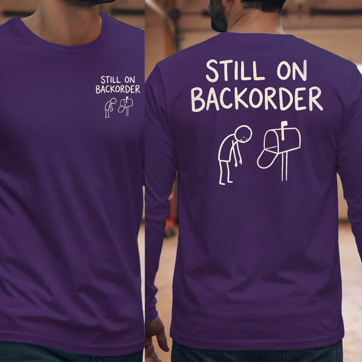 Purple | Front & Back