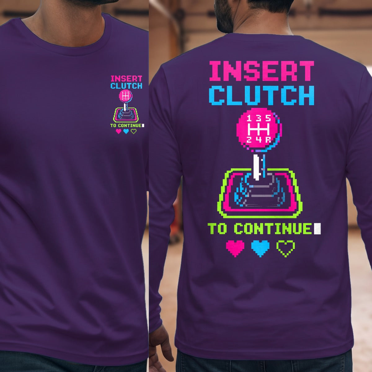 Purple | Front & Back
