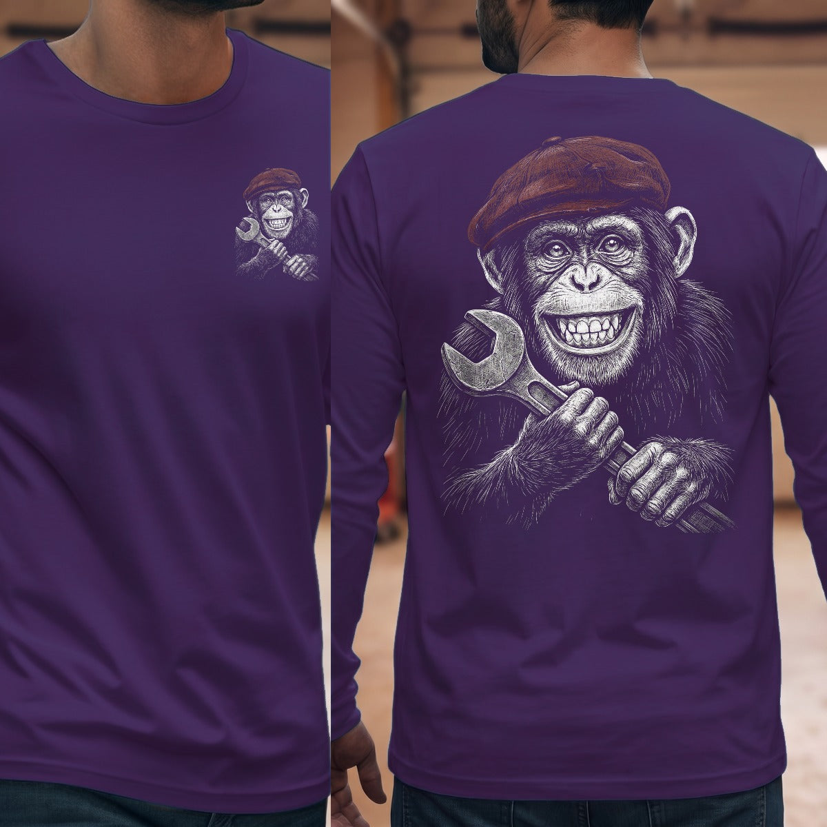 Purple | Front & Back