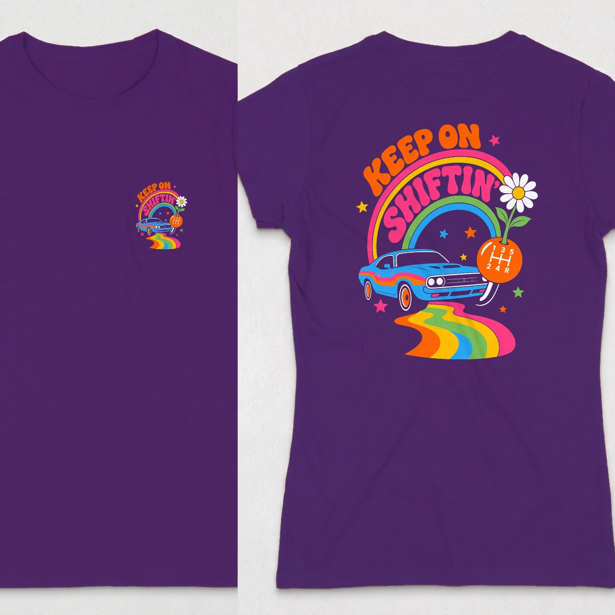 Purple | Front & Back