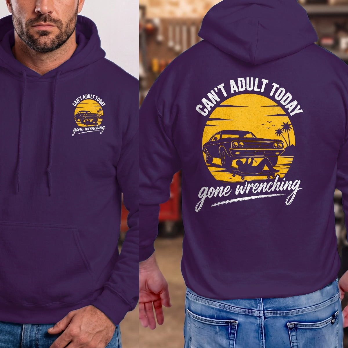 Purple | Front & Back