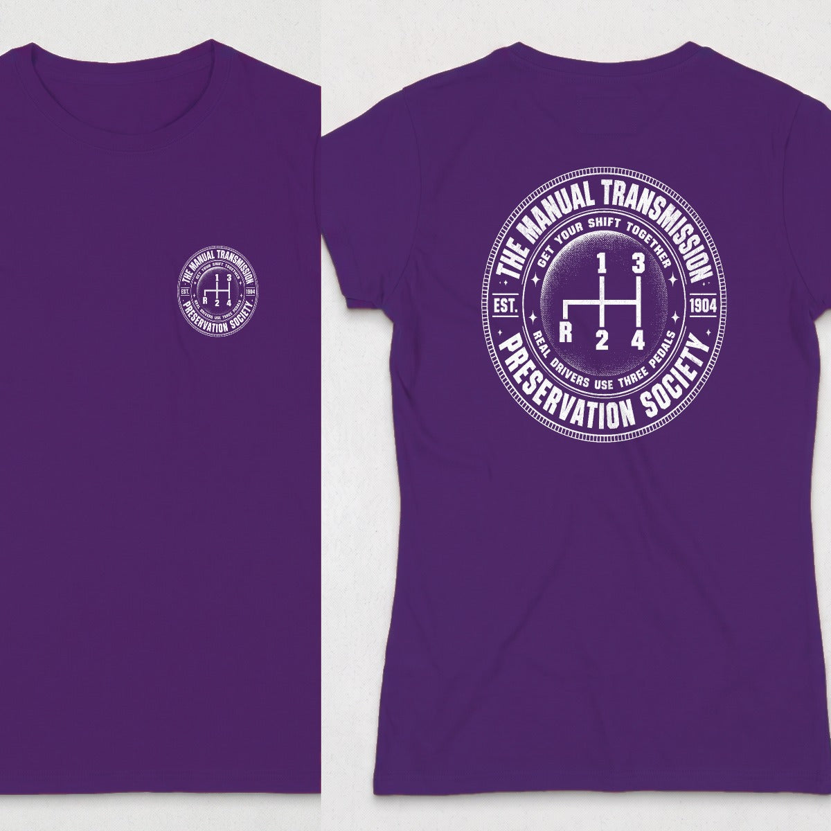 Purple | Front & Back