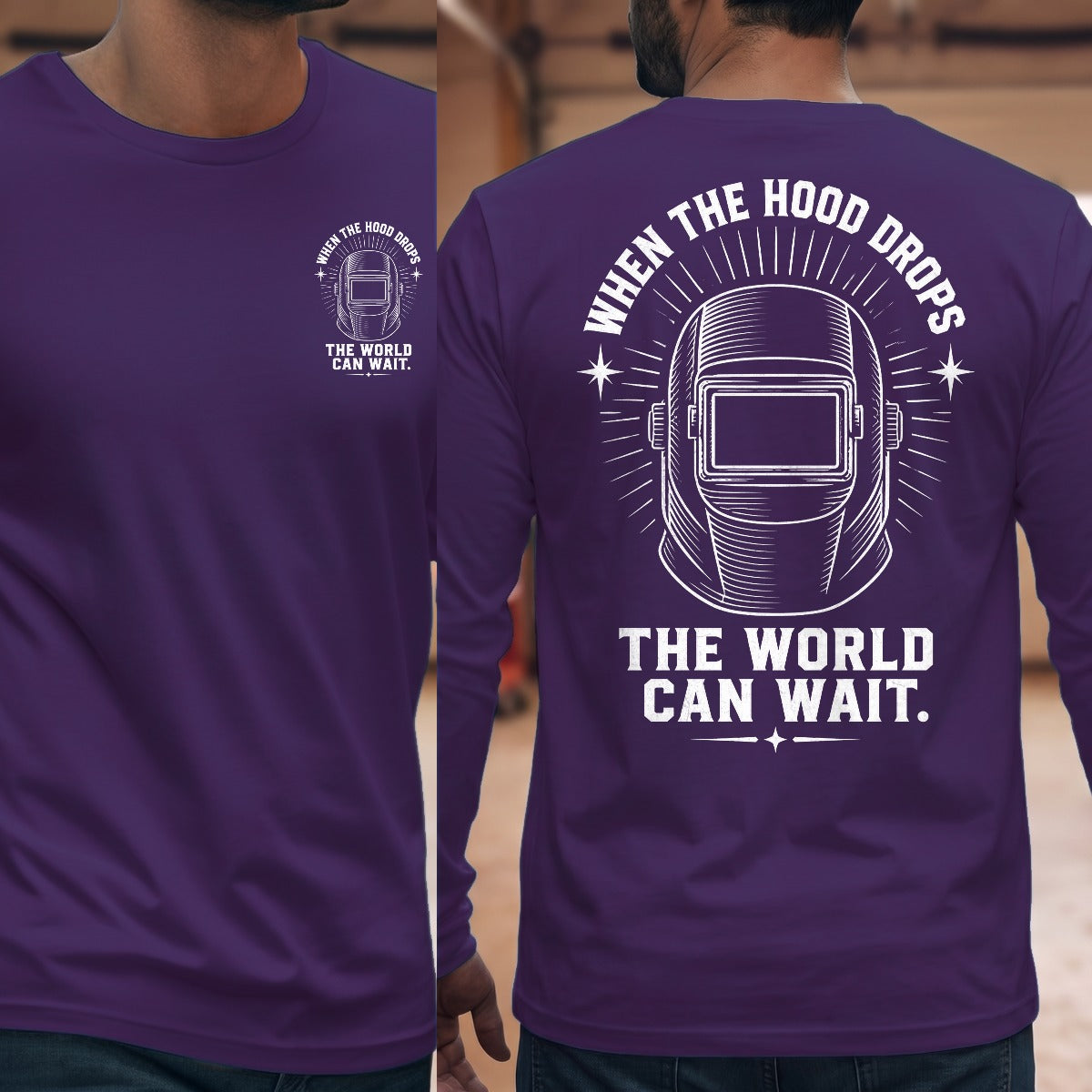 Purple | Front & Back