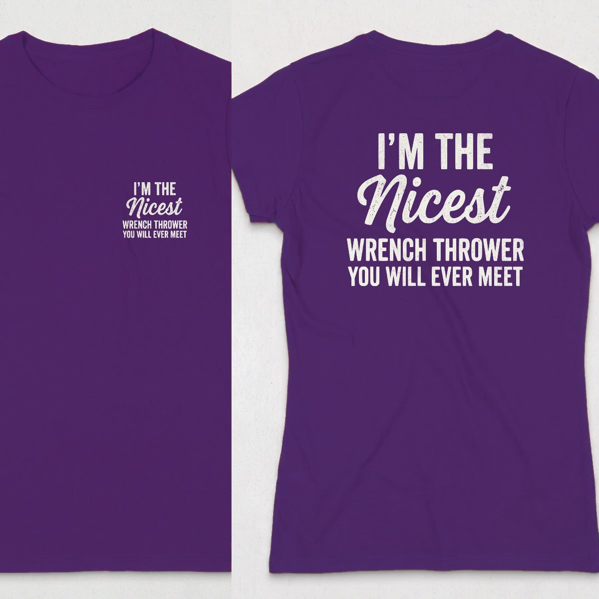 Purple | Front & Back