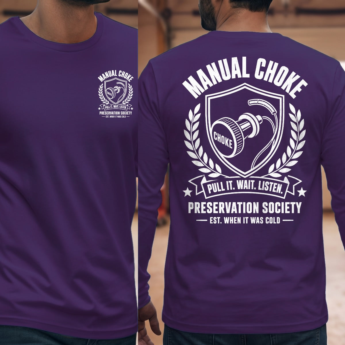Purple | Front & Back