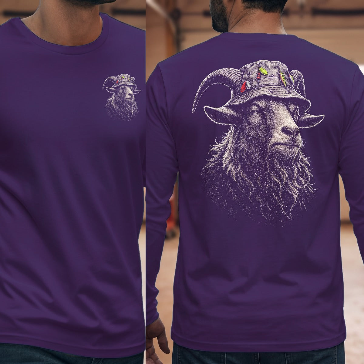 Purple | Front & Back