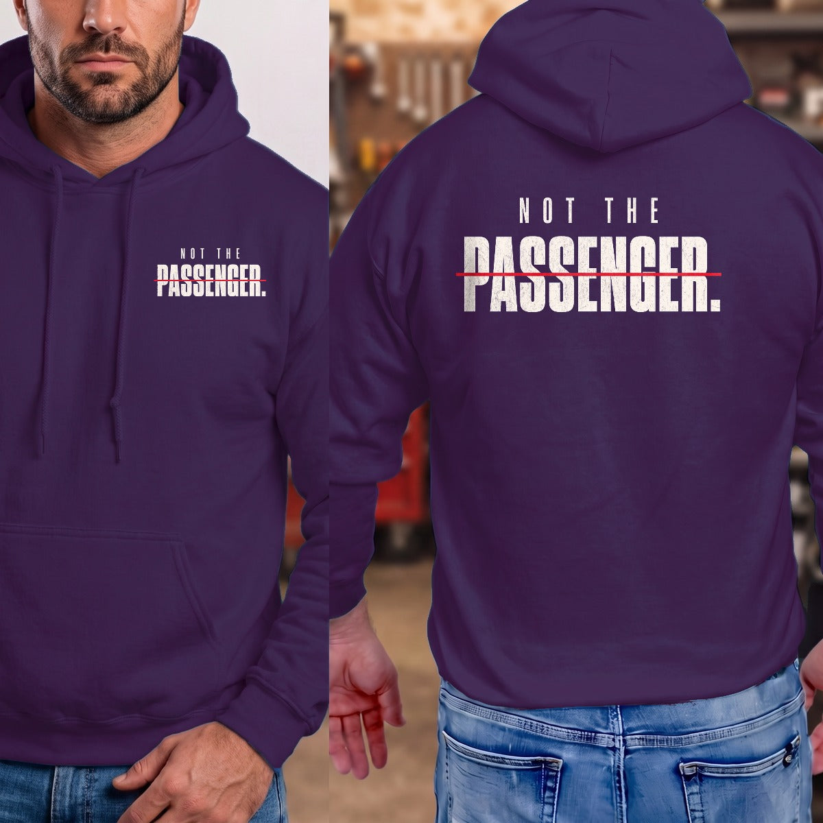 Purple | Front & Back