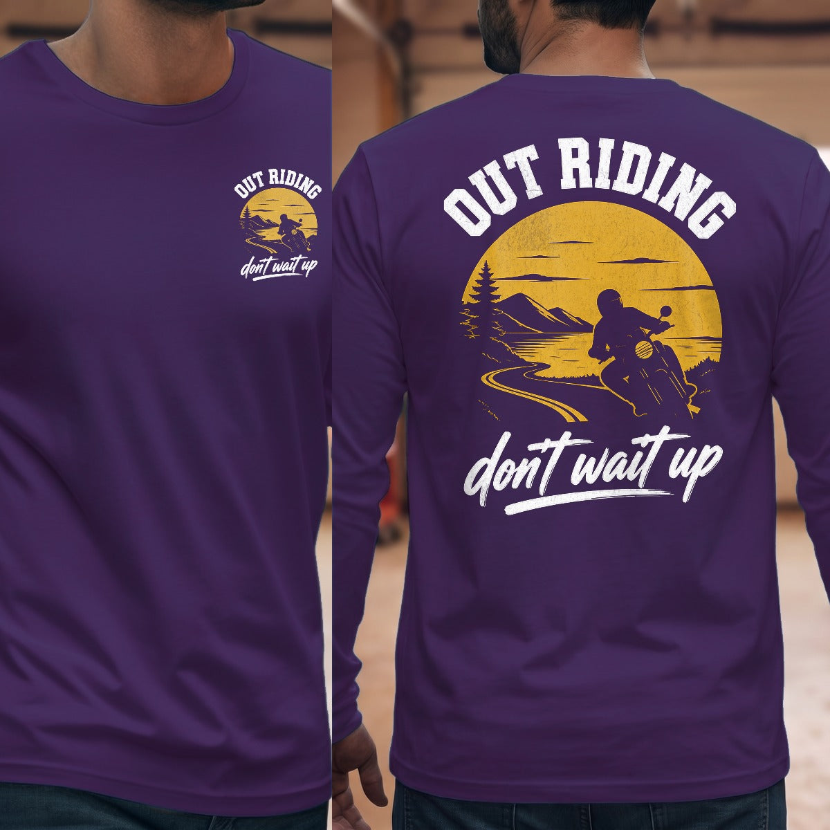 Purple | Front & Back
