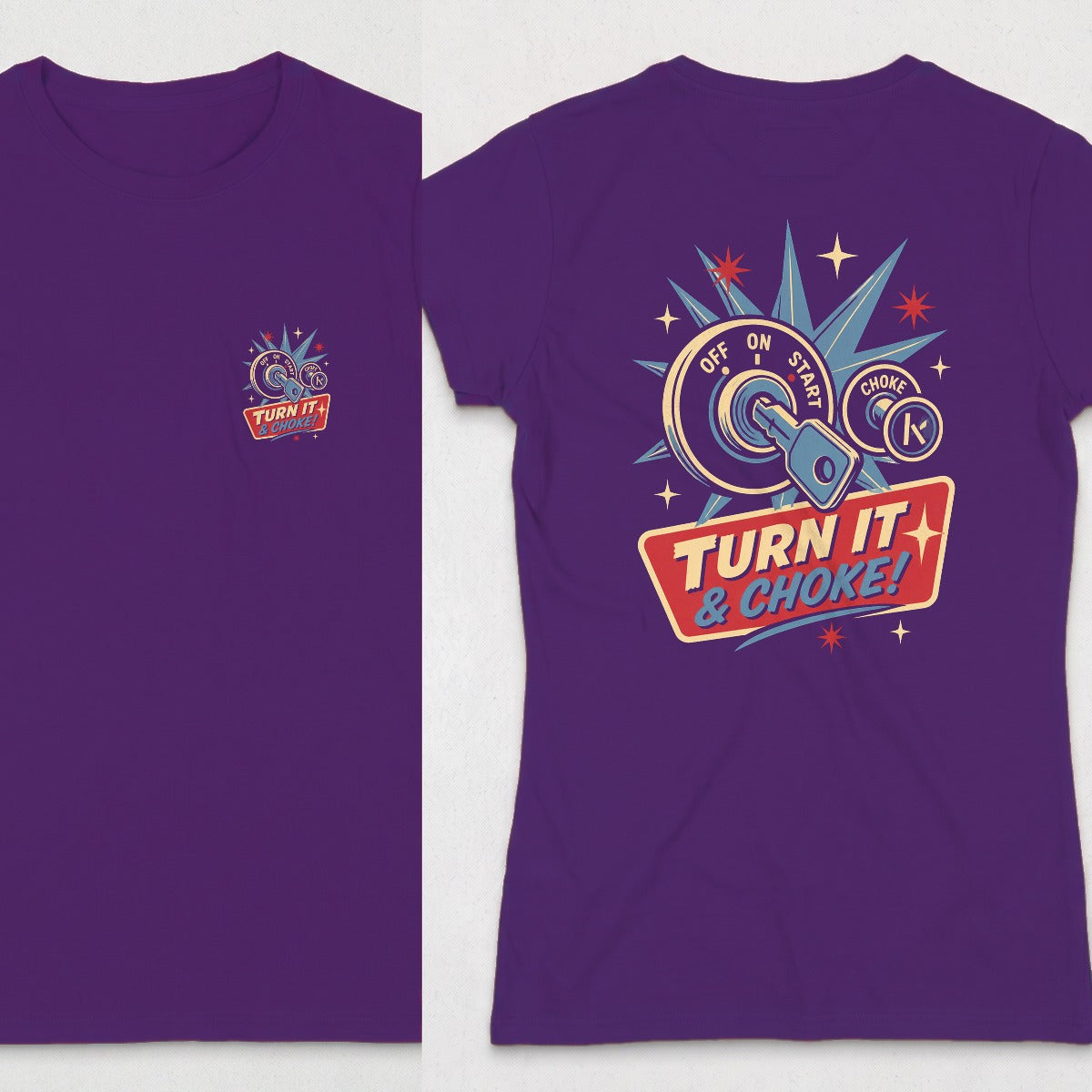 Purple | Front & Back