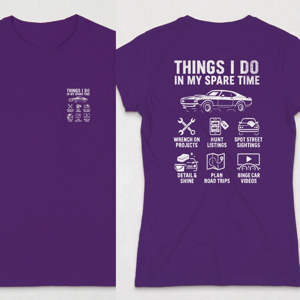 Purple | Front & Back