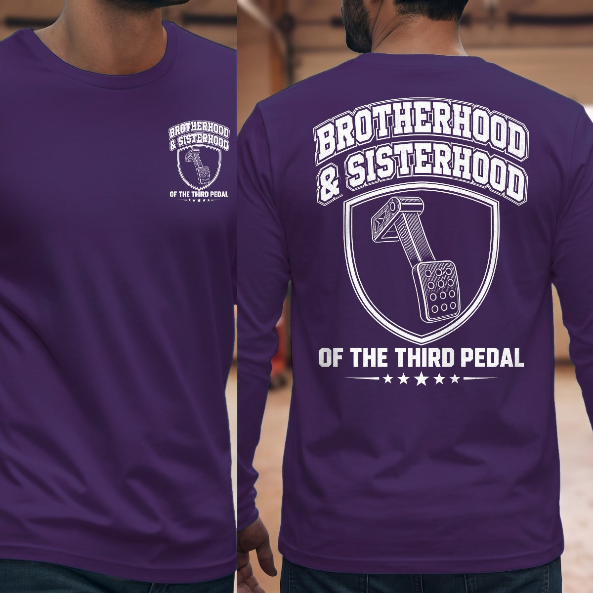Purple | Front & Back