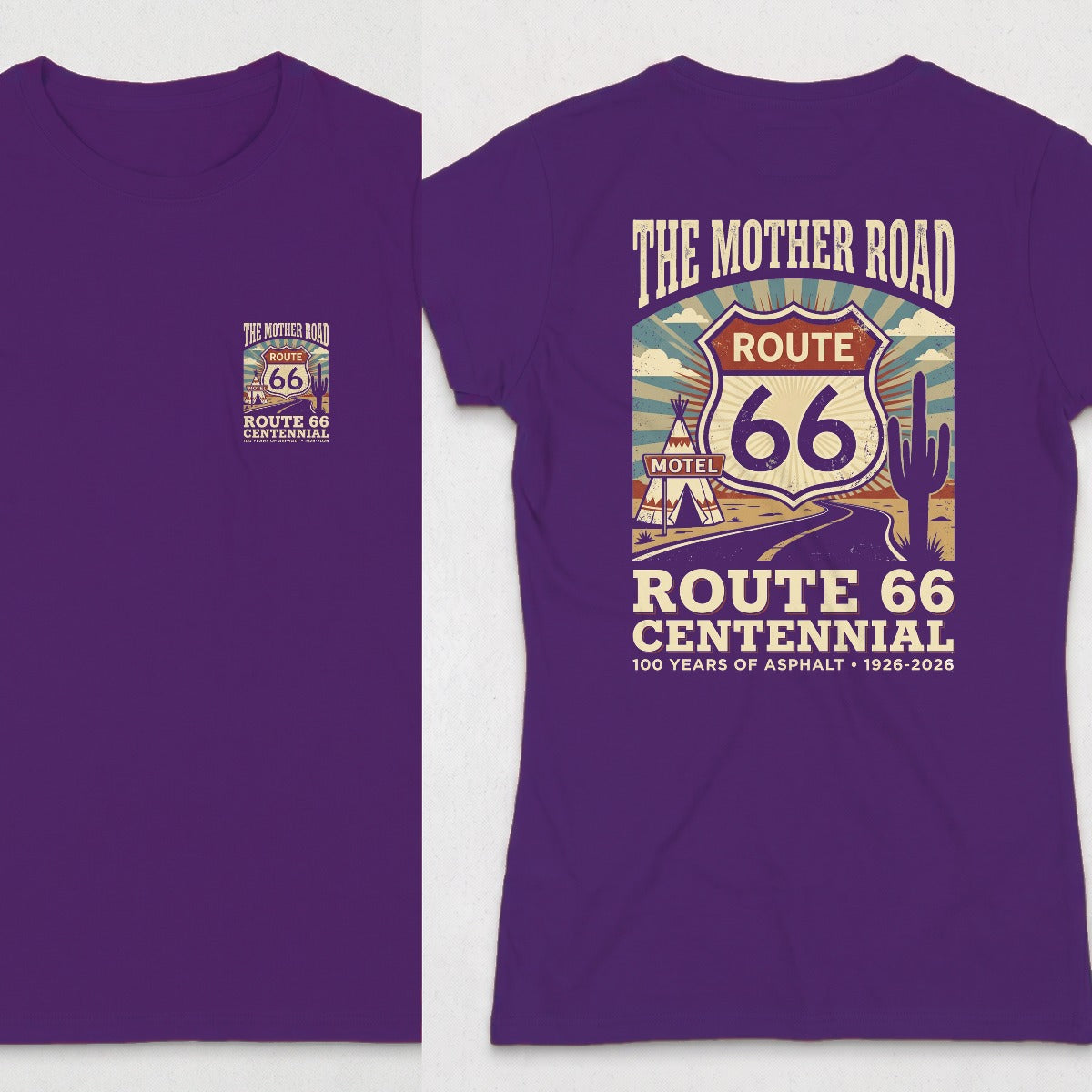 Purple | Front & Back