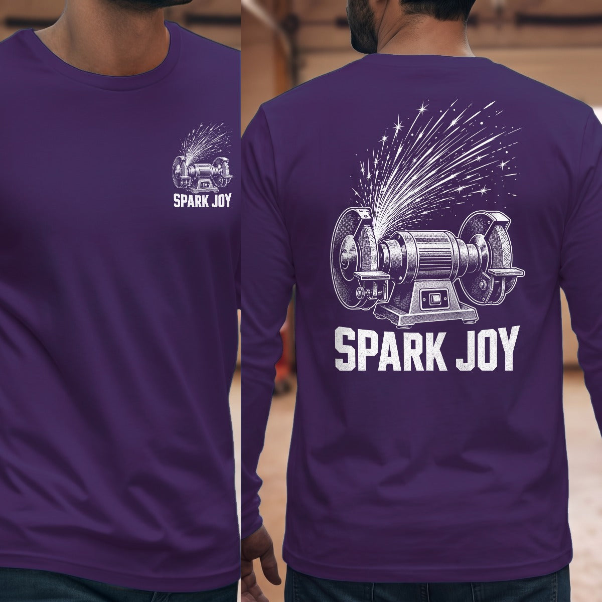Purple | Front & Back