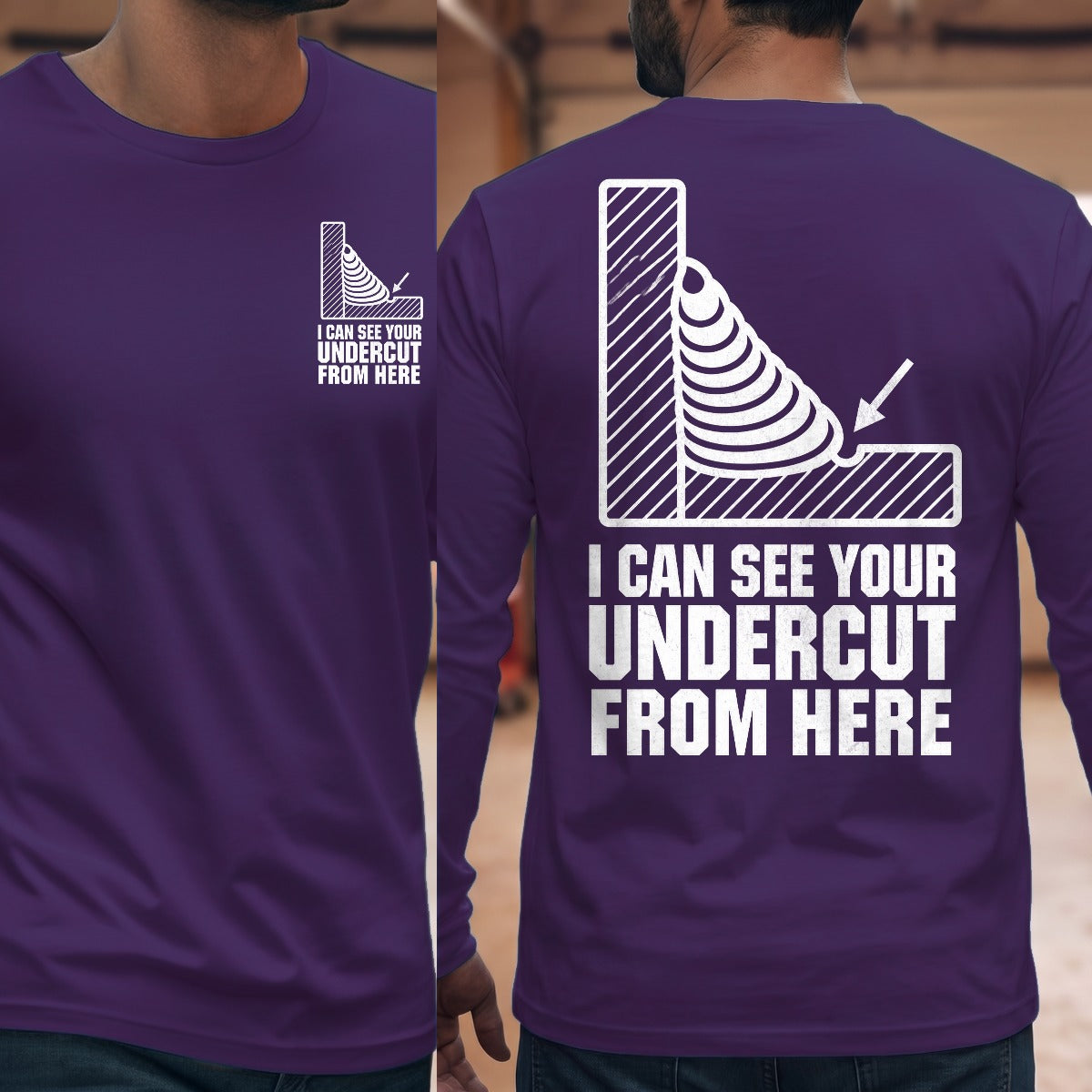 Purple | Front & Back