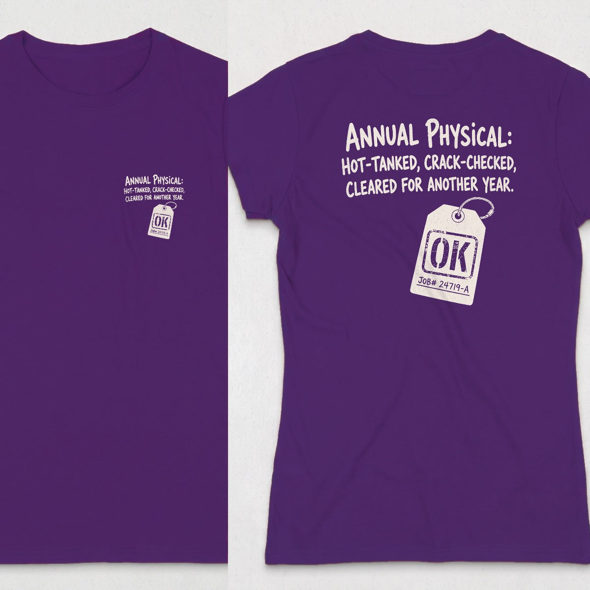 Purple | Front & Back