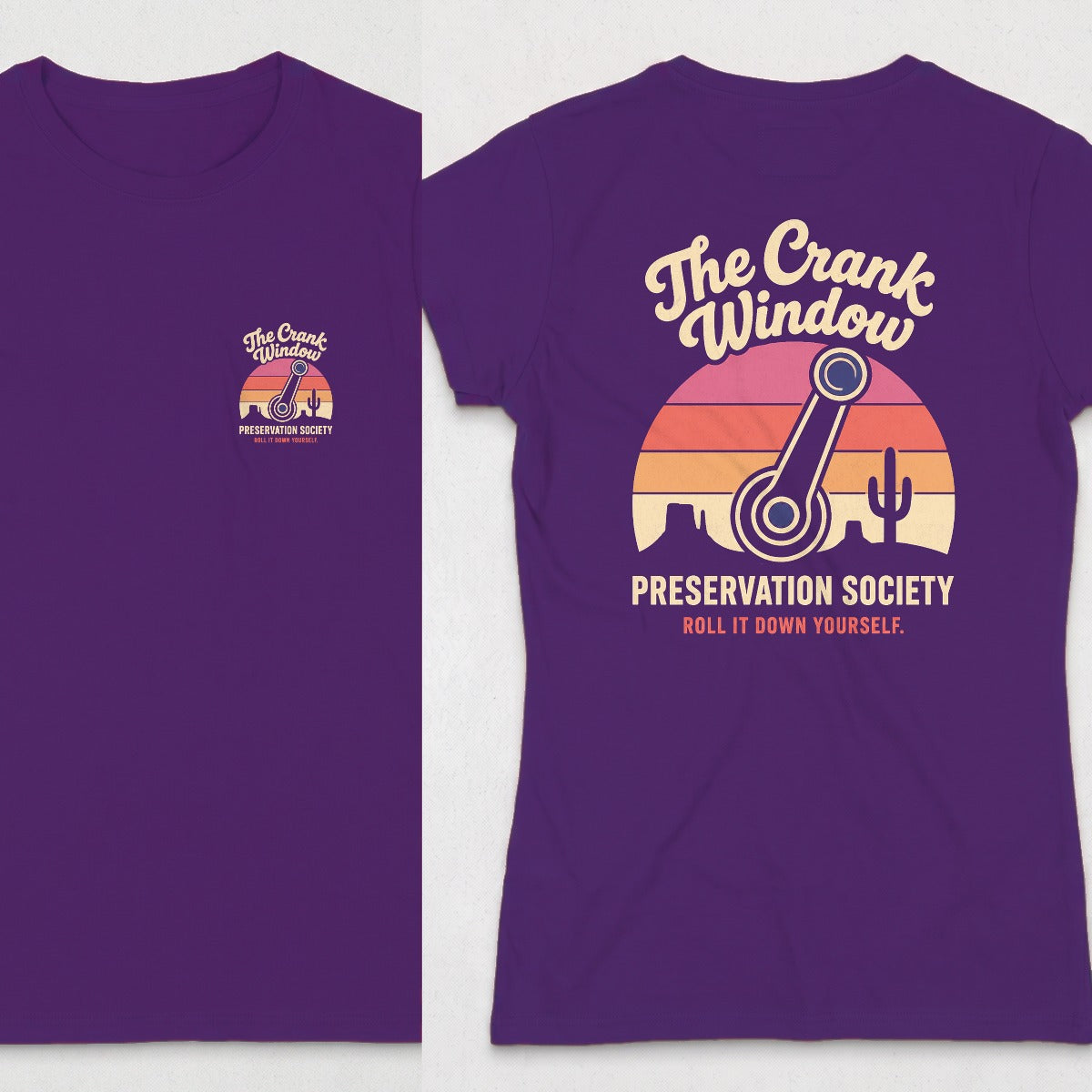 Purple | Front & Back